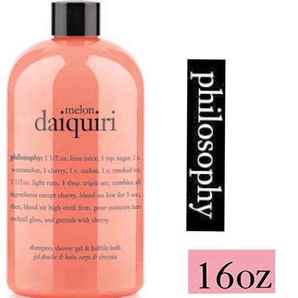 Philosophy Other - PHILOSOPHY Melon Daquiri 3-in-1 Shampoo, Shower Gel and Bubble Bath